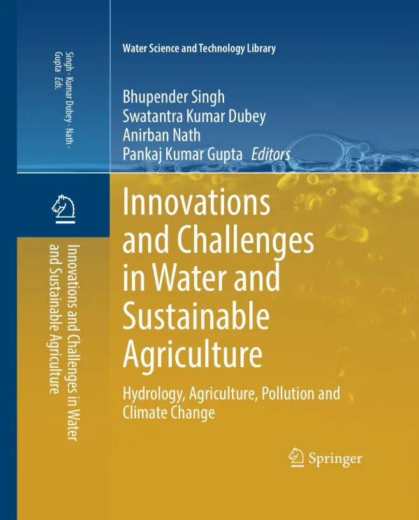 Innovations and Challenges in Water and Sustainable Agriculture